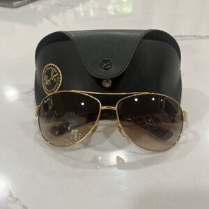 Men’s Ray Bans Tortoise Shell Aviator sunglasses